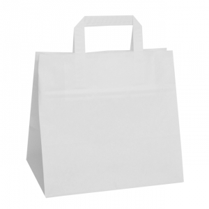 Wide Base Tape Handle Paper Carrier Bags